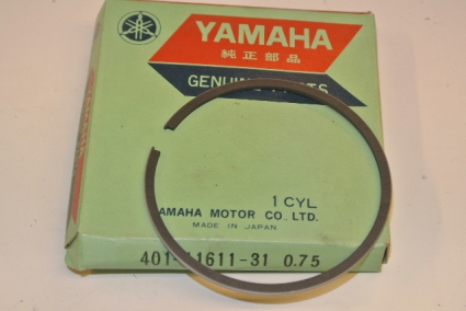 Yamaha YZ/MX 125 Kolvring 0,75   401-11611-3100